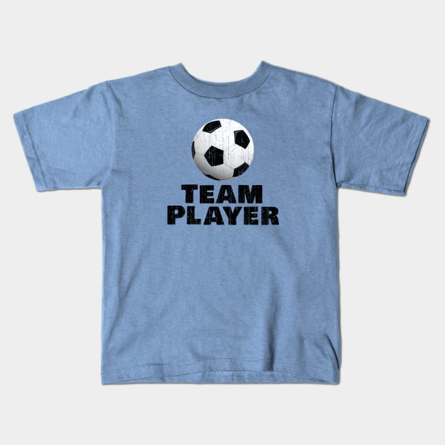 Soccer team player Kids T-Shirt by SW10 - Soccer Art